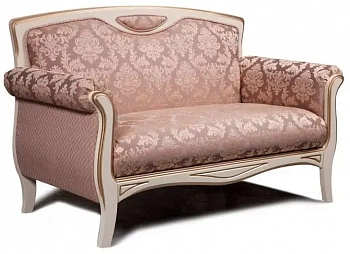 Диван из массива 2-х местный "Наполи"  MBG.N2-1  купить в интернет магазине Мебель из массива. Звоните +7 495 961-63-63 Диваны для гостиных из Индонезии